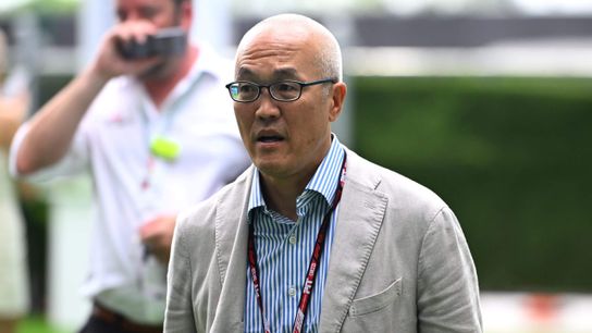 	Liberty CEO Derek Chang at the Miami F1 Grand Prix in May