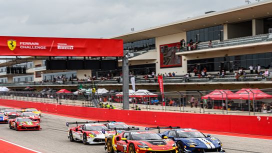 Ferrari Challenge Confirmed as Support Race at FORMULA 1 HEINEKEN SILVER LAS VEGAS GRAND PRIX 2024 (Ferrari Challenge)