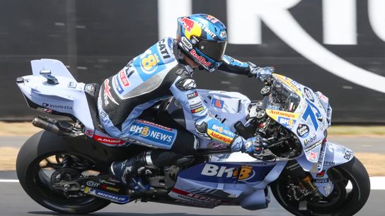 British MotoGP: Alex Marquez on record pace in Practice, Marc Marquez crashes (MotoGP)