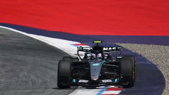 Austrian Grand Prix, Friday, Getty Images SPIELBERG, AUSTRIA - JUNE 26: George Russell of Great Britain driving the (63) Mercedes AMG Petronas F1 Team W17 on track during practice ahead of the F1 Grand Prix of Austria at Red Bull Ring on June 26, 2026 in Spielberg, Austria. 
