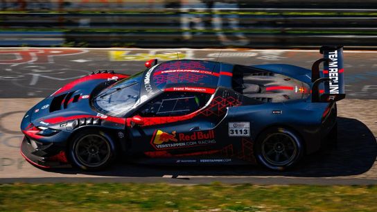 Max Verstappen used a fake name to secretly test a Ferrari at the Nürburgring (GT3 Racing)