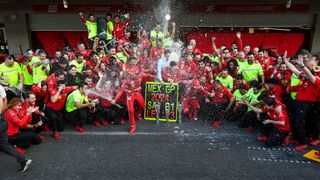 Mexico City Grand Prix Race Report. Sainz surges to Mexico victory ahead of Norris and Leclerc. (Formula 1). Photo by Courtesy: Scuderia Ferrari