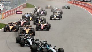 Russell Holds Off Norris and Antonelli in Chaotic Canadian Grand Prix Sprint (Formula 1). Photo by Getty Images