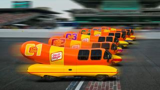Oscar Mayer Wienermobiles to Race on the Oval Ahead of Indy 500 (Indy 500). Photo by Oscar Mayer