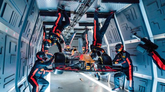 Pit Stops in Zero G (Formula 1)