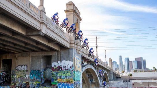 Watch: Robbie Maddison and Tyler Bereman rip through Downtown LA (Motorsports)