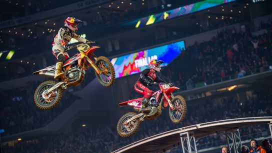 Two bikes, One top spot. It doesn't get any closer than this (Motorsports)