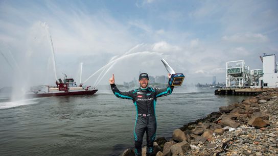 Jaguar Racing's Sam Bird Races to Historic Victory in Formula E NYC (Motorsports)
