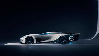 From the gaming screen to real life, the Jaguar Vision Gran Turismo SV (Auto)