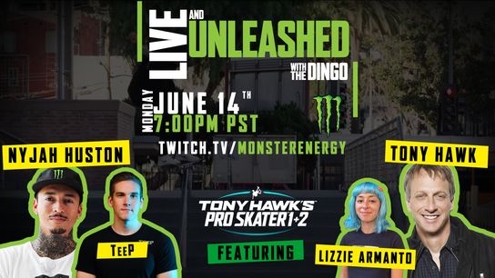 Hawk vs. Huston. Skate legends to battle it out on Twitch. (Skateboarding)