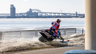 LaVallee takes his sled off road in Minnesota... again (The Latest)