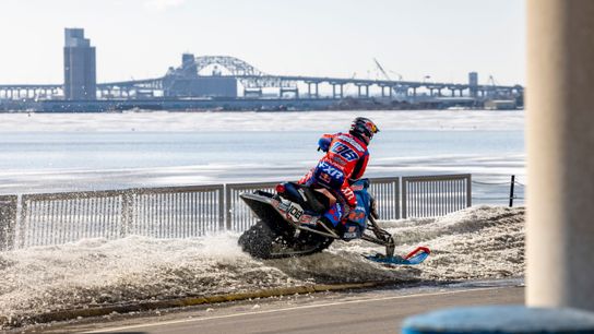 LaVallee takes his sled off road in Minnesota... again (The Latest)