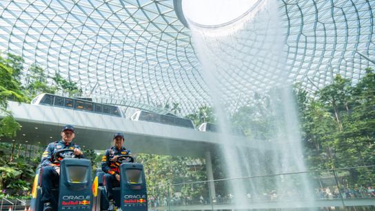 Max and Checo Take On The World's Cleanest Race (Formula 1)