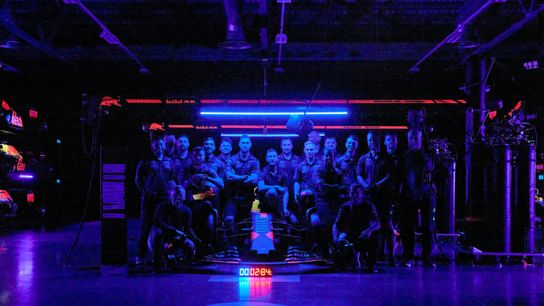 Lights Out! Oracle Red Bull Racing Pit Crew Masters the Pitch Black Pit Stop (Formula 1)