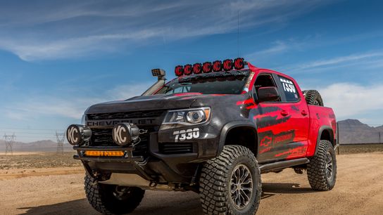 Chevrolet Tests Silverado Race Truck at Grueling Vegas to Reno Race (Auto)