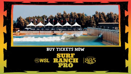Tickets Announced for Surf Ranch Pro Presented by 805 Beer (Surfing)