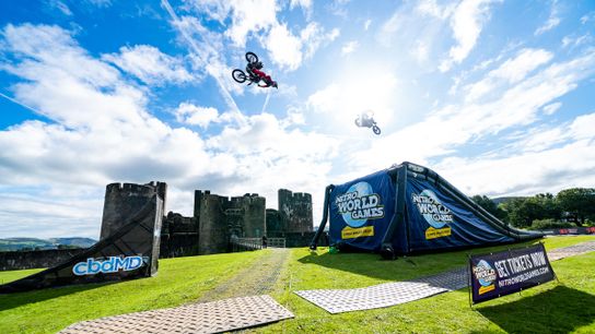 Double Backflips to Kick of Nitro World Games Wales (The Latest)